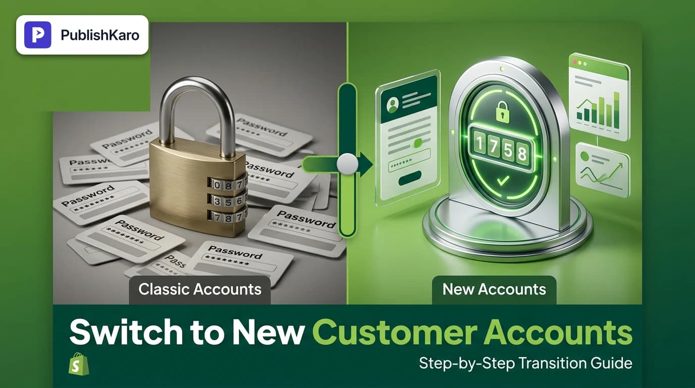 A modern Shopify administrative dashboard showing customer account settings and a one-time code login interface on mobile.