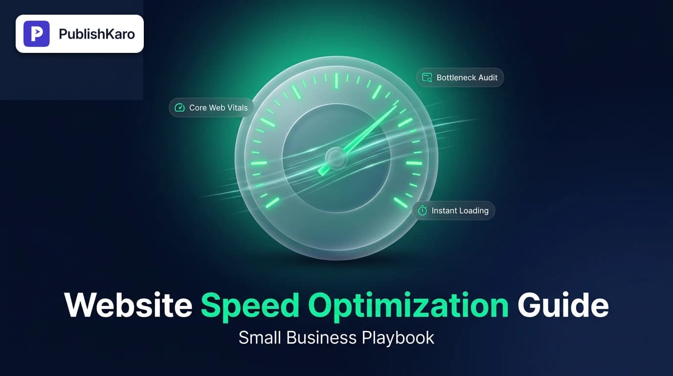 A responsive business website displaying sub-two-second load times on mobile and desktop performance testing screens.